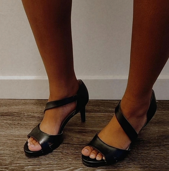 Life Stride Shoes - Life Stride Black Women's Heels Mega Black Vinci